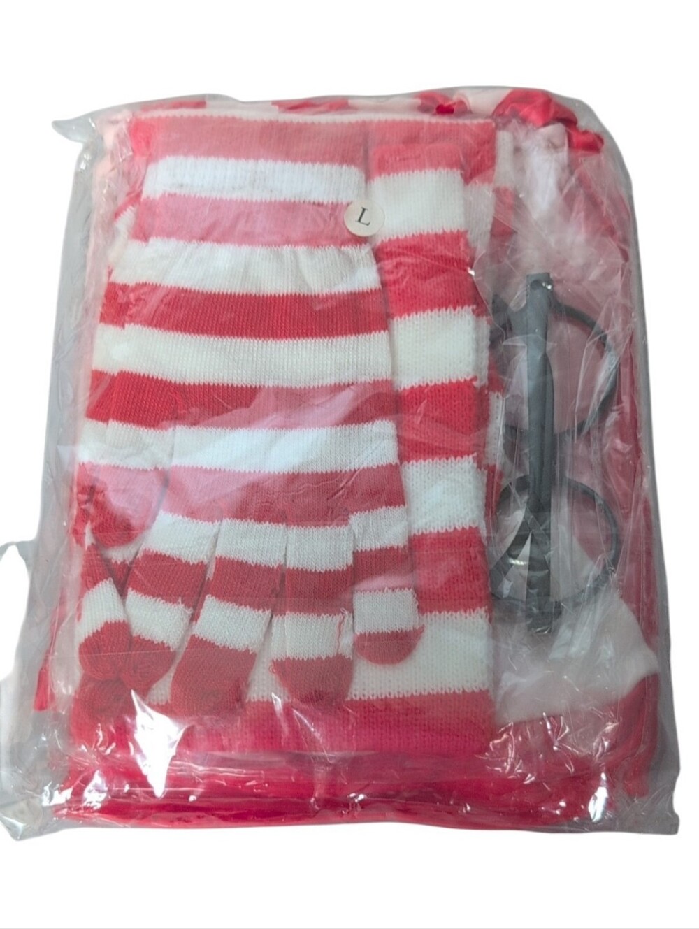 Waldo Red & White Striped Halloween Costume Adult Size L